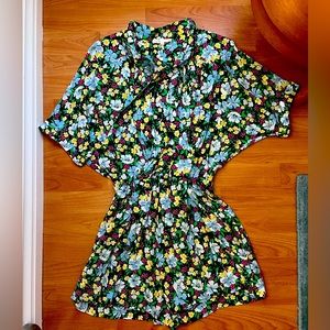 Maje floral romper